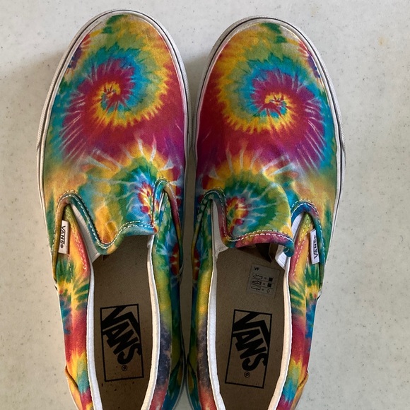 Vans Tie-Dye Slip-On Unisex Sneakers - Picture 6 of 6